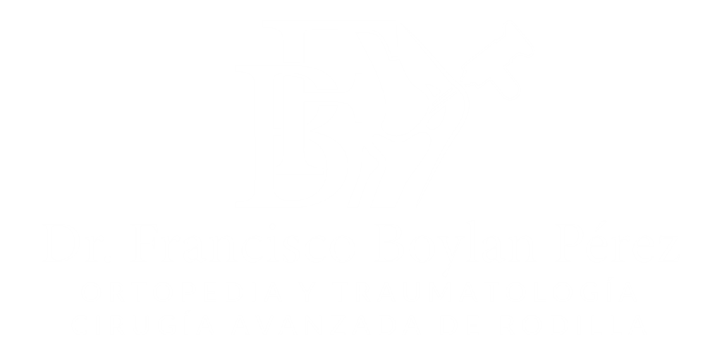 logo blanco Dr. Francisco Boylan ortopedista en mérida